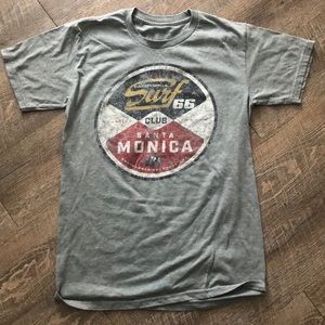santa monica surf t-shirt